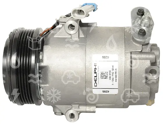 kompresor HARRISON CVC, řemenice 109 mm - PV5, 12V, CVC OEM 1854092